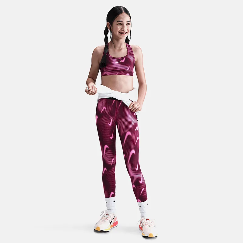 Nike Swoosh Medium Support Παιδικό Αθλητικό Μπουστάκι (9000232640_86421)