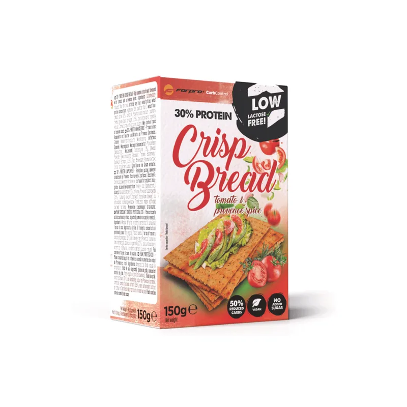 Forpro 30% Protein Crisp Bread Tomato and Provence Spice -150g