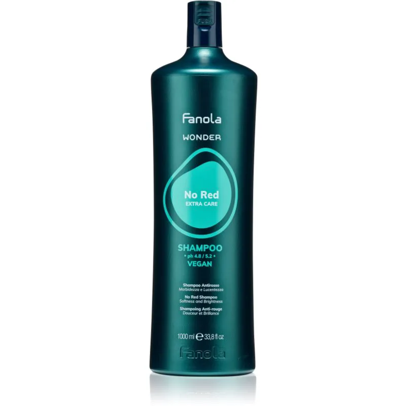 Fanola Wonder No Red Shampoo σαμπουάν neutralizující červené tóny 1000 ml