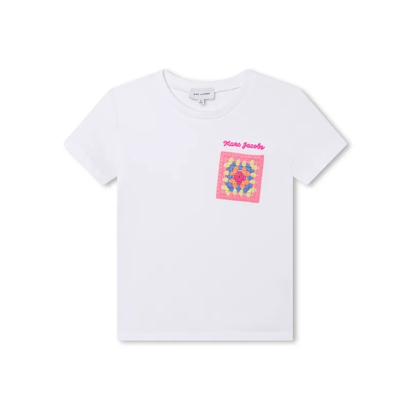Marc Jacobs T-Shirt W15656 S Λευκό Regular Fit