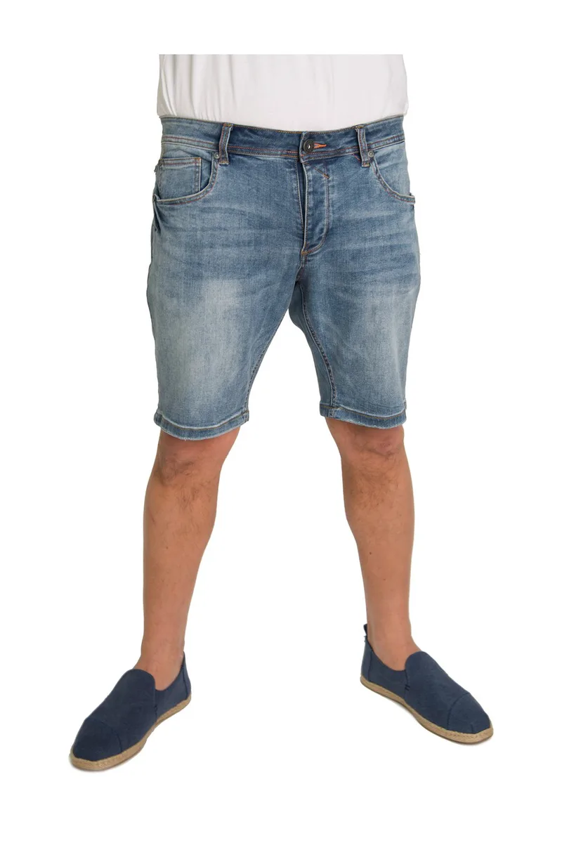 SMITHY`S Σορτς- Βερμούδες JEANS SHORTS - DENIM-SS21MBD641-DENIM