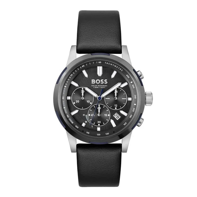 BOSS Black Leather Strap 1514031