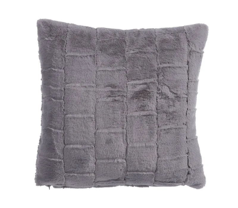 Μαξιλάρι Διακόσμησης Γούνινο Nef-Nef Barlow Grey 45x45