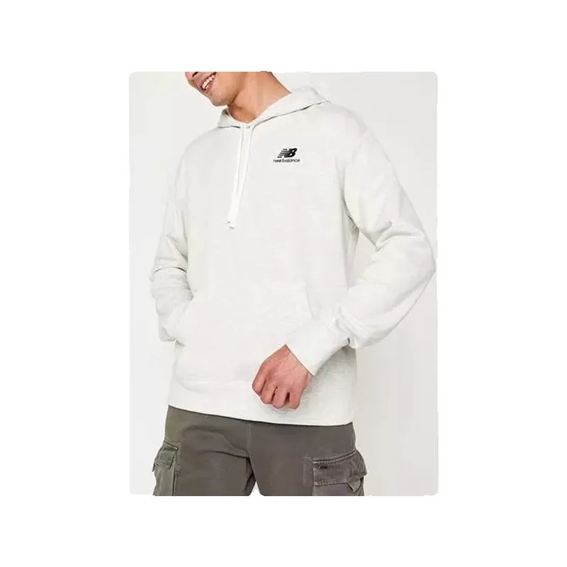 Φούτερ New Balance Sweat à capuche UNISSENTIALS PO gris clair