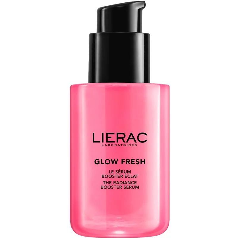 Lierac Glow Fresh Booster Serum Ενυδατικός Ορός Προσώπου σε Μορφή Τζελ για Λάμψη, Λείανση & Επαναπύκνωση με Υαλουρονικό Οξύ & Πατενταρισμένη Αντιοξειδωτική Τουλίπα 30ml