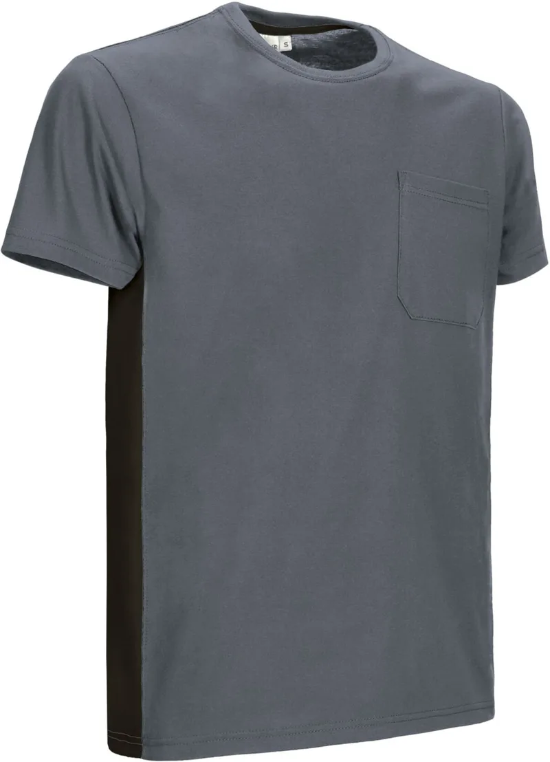 T-Shirt THUNDER Valento CAVATHUGE Cement Grey-Black