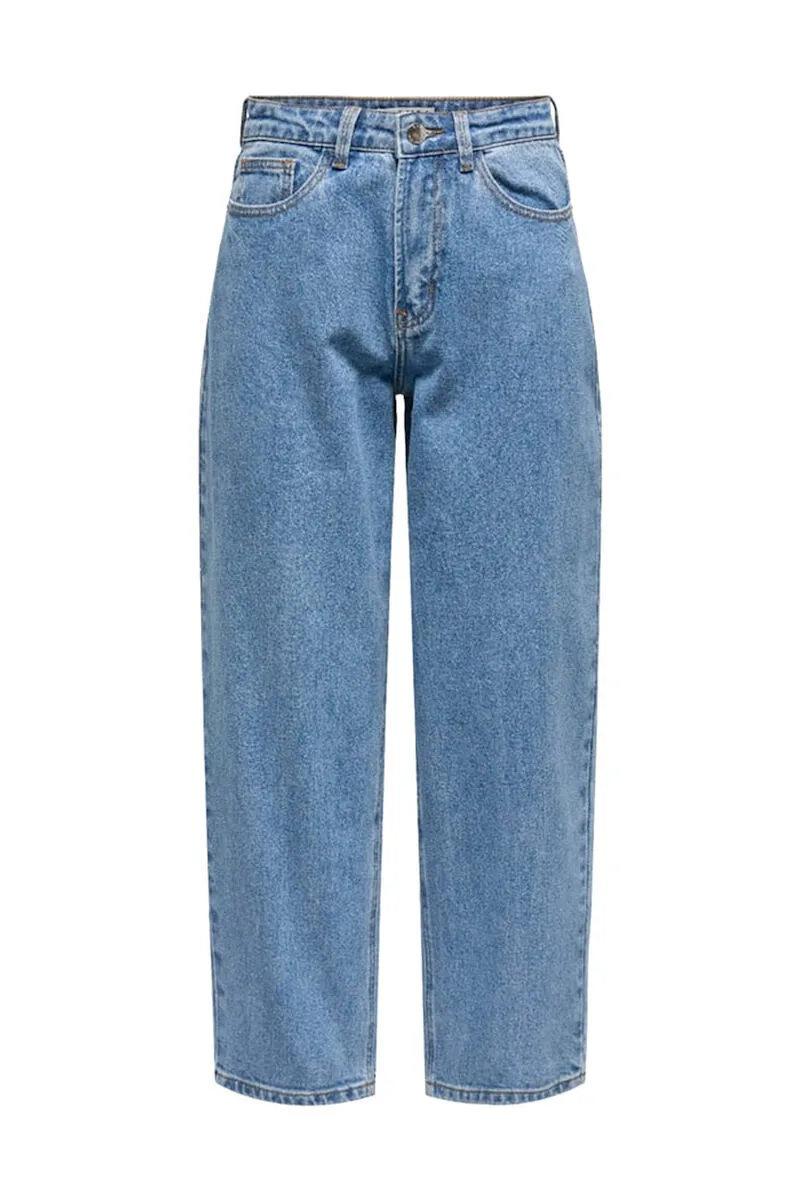 Only Emily Γυναίκειο Highwaist Mom Jeans 15349325 Ανοιχτό Μπλέ