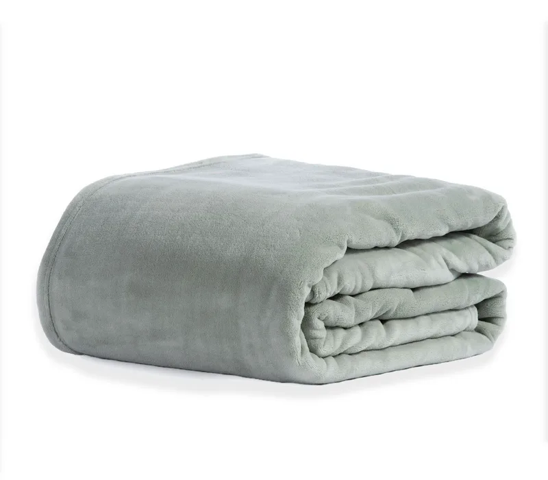 Κουβέρτα Fleece Υπέρδιπλη Nef-Nef Cosy Sea Green 220x240