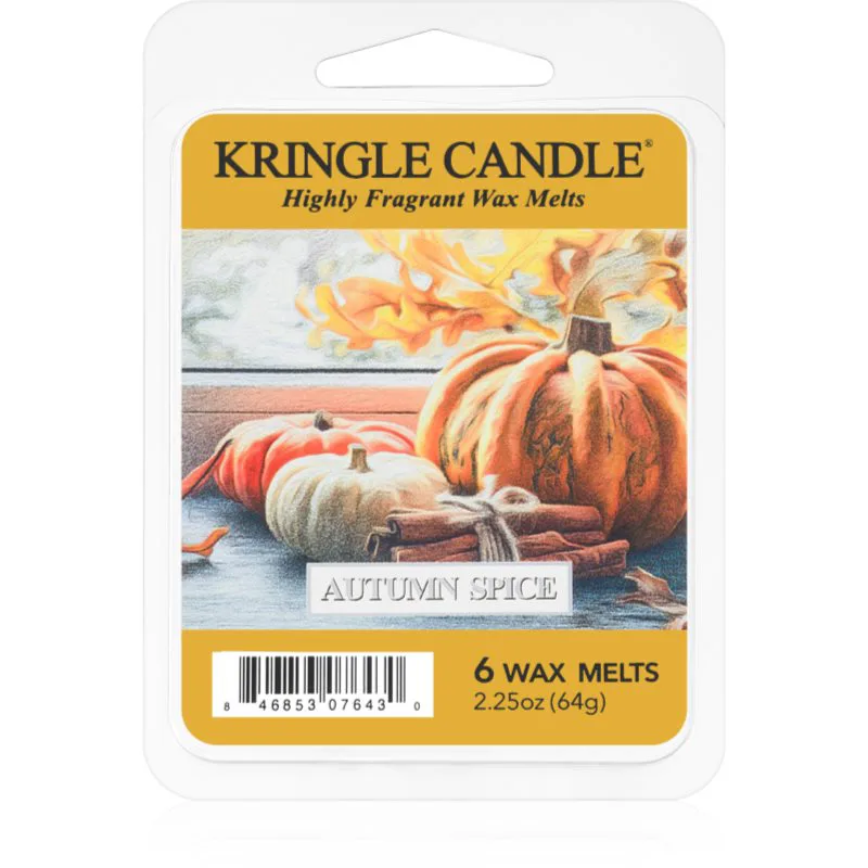 Kringle Candle Autumn Spice κερί για αρωματική λάμπα 64 γρ