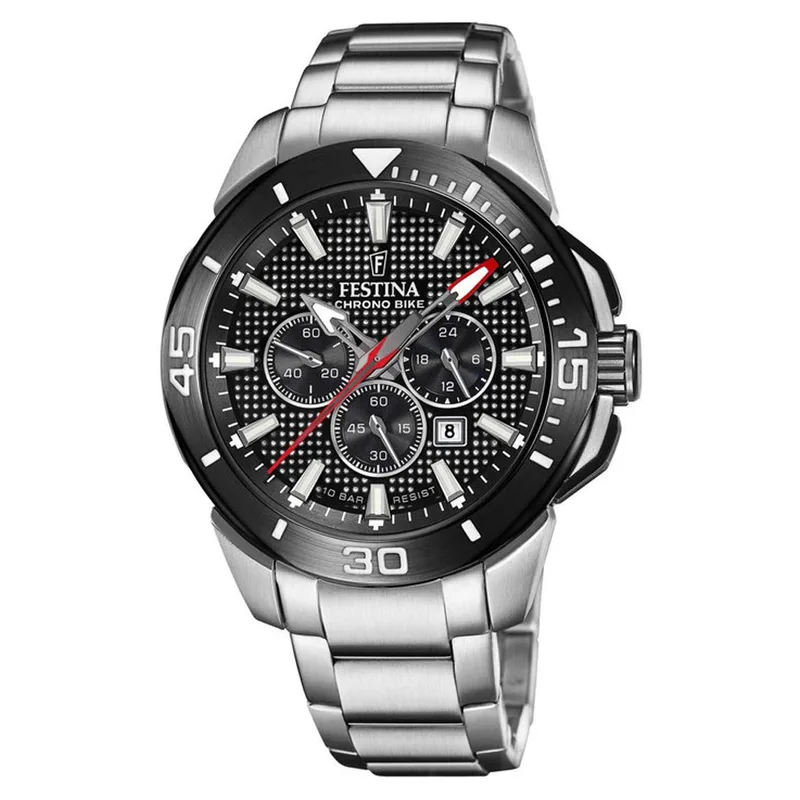Ρολόι Ανδρικό Bracelet Stainless Steel Chronograf Festina F2064/D