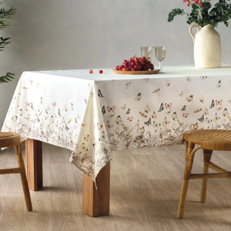 Τραπεζομάντηλο 160x230 Kentia Liblika Μπεζ