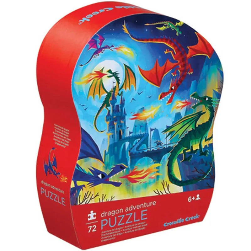Παζλ Crocodile Creek 3842174 Dragon 72pcs