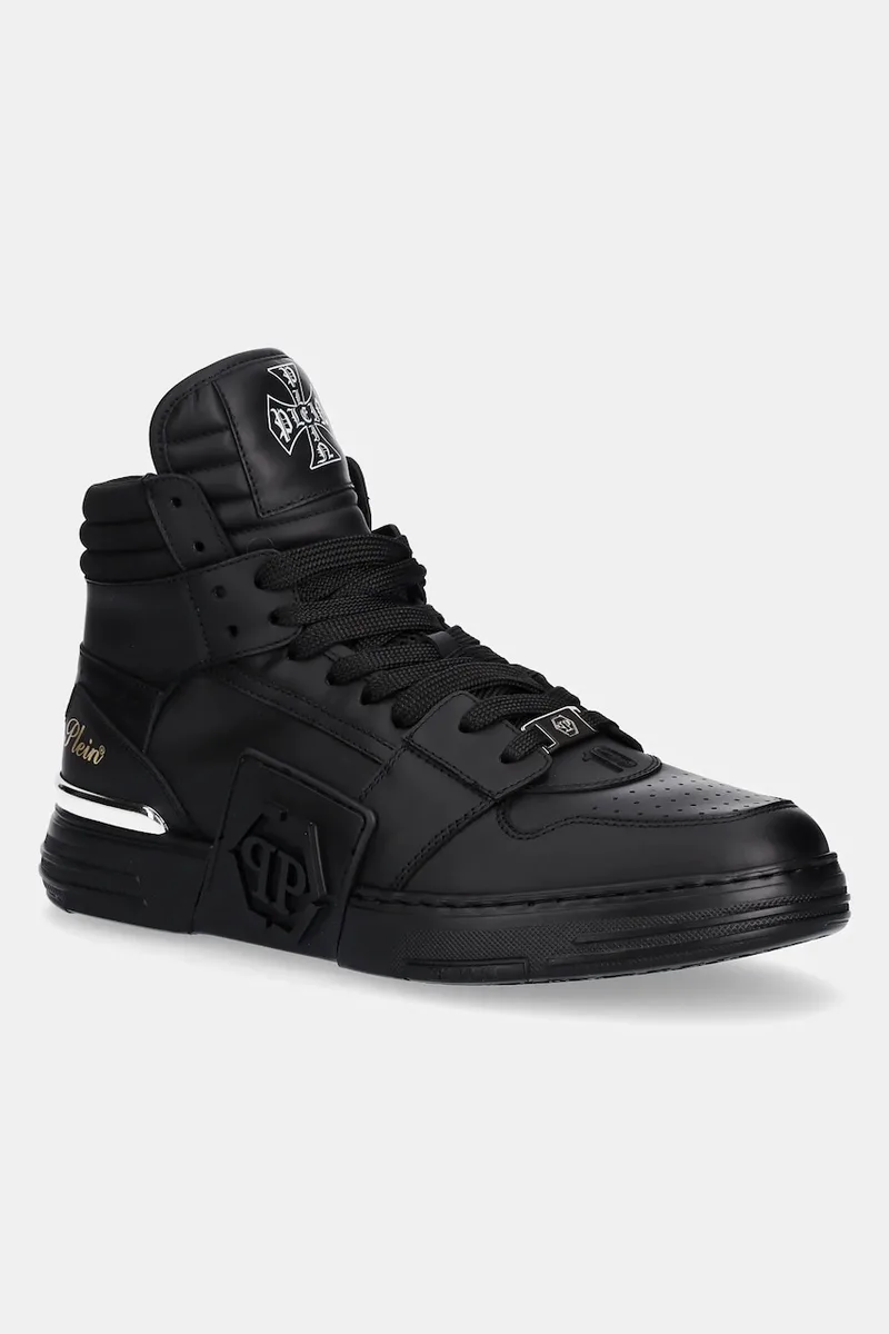 Δερμάτινα sneakers Philipp Plein Phantom Kicks High Top