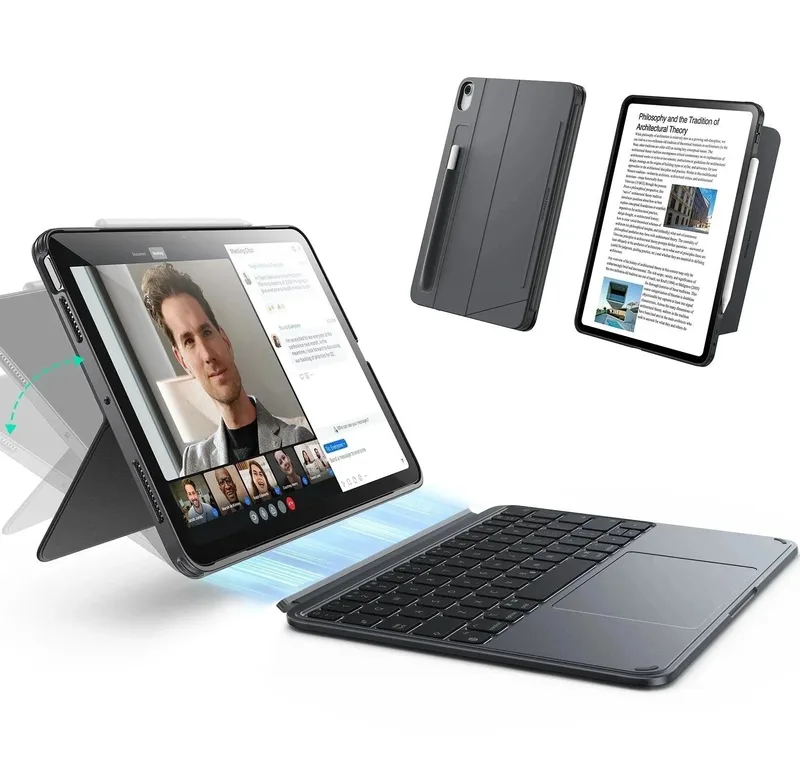Θήκη ESR Shift Detachable Keyboard Dark Grey iPad 10th/11th
