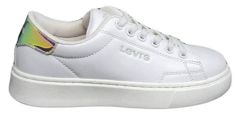 ΠΑΠΟΥΤΣΙΑ LEVI'S AMBER VAMB0010S ΛΕΥΚΟ/ΧΡΥΣΟ (EU:29)