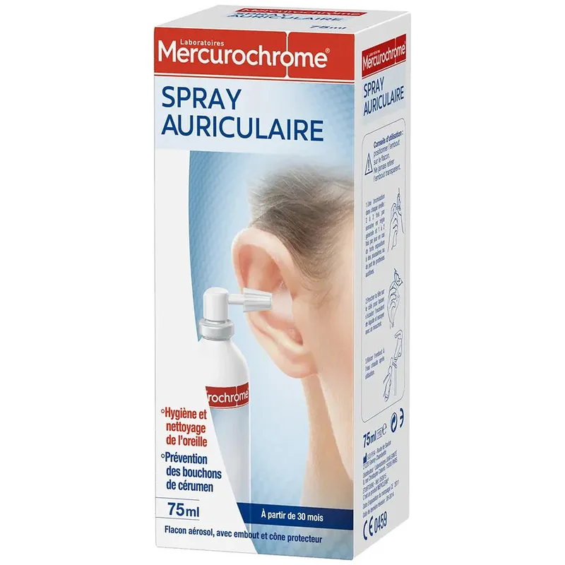 Mercurochrome ear spray 75ml