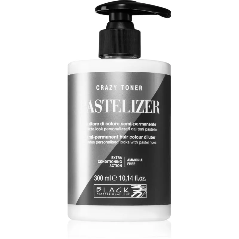 Black Professional Line Crazy Toner τονωτικό χρώματος μαλλιών Pastelizer 300 ml