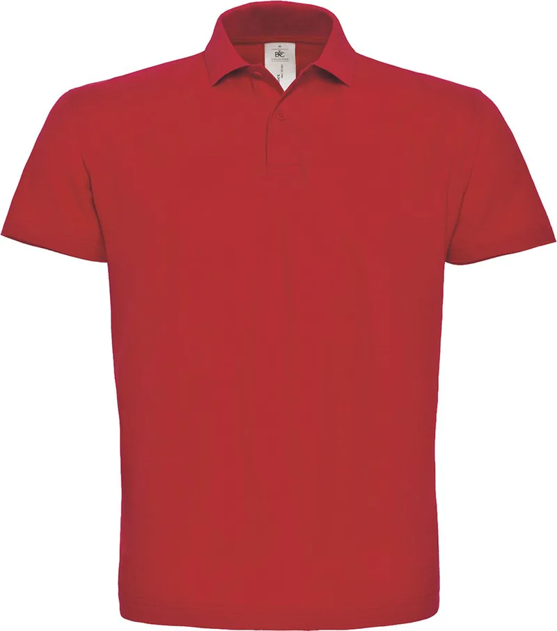 Ανδρικό Pique Polo PUI10 B & C Red