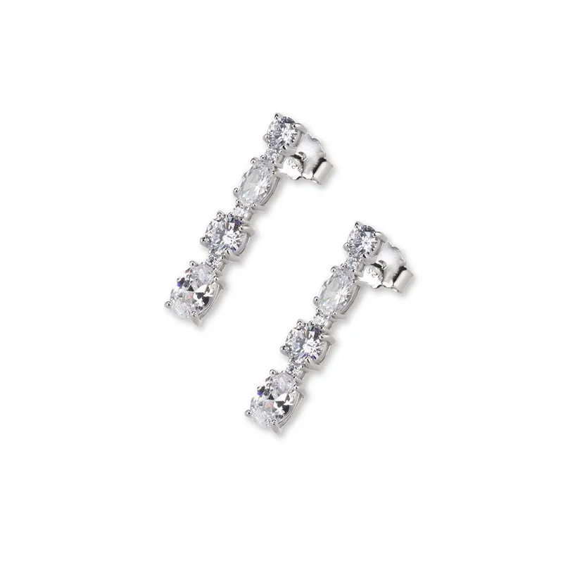SOVRANI Σκουλαρίκια από Ασήμι 925 Silver J8198