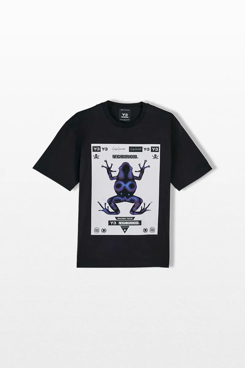 Y-3 x NEIGHBORHOOD Ανδρικό Μαύρο Graphic T-Shirt