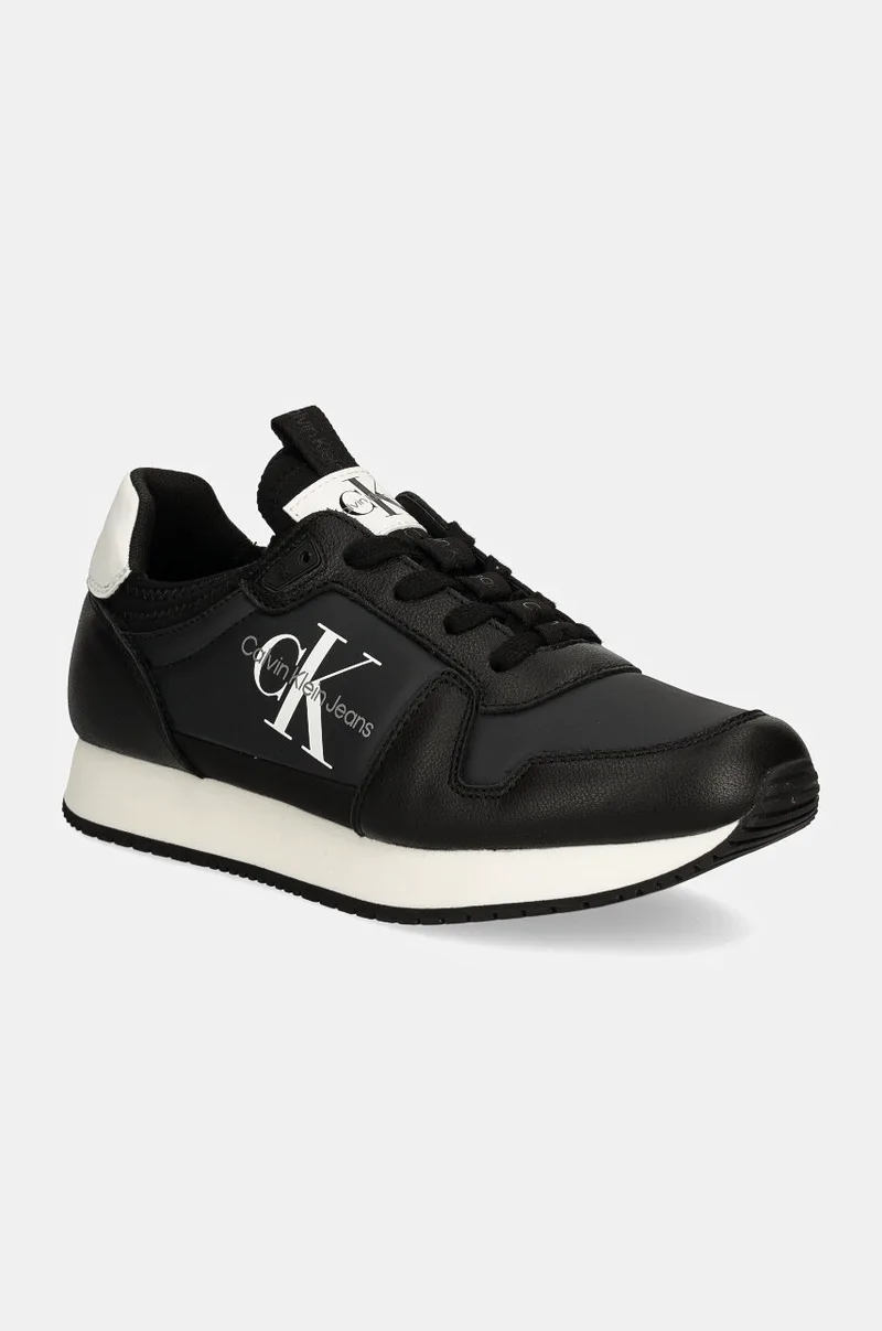 Sneakers Calvin Klein Jeans RUNNER SOCK LACEUP ML LTH