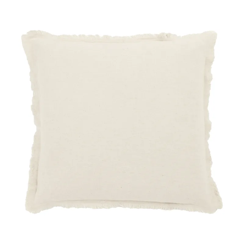 Διακοσμητικό Μαξιλάρι Cotton-Linen 45x45εκ. Throws 0300 Ecru Das Home (Χρώμα: Εκρού , Ύφασμα: 70% Βαμβάκι-30% Linen) - Das Home - 533540500300