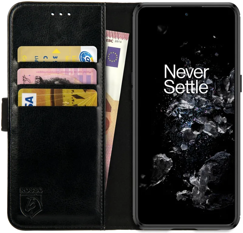 Κόκκινο Element PU Θήκη Πορτοφόλι OnePlus 10T - Black (8719246375705)