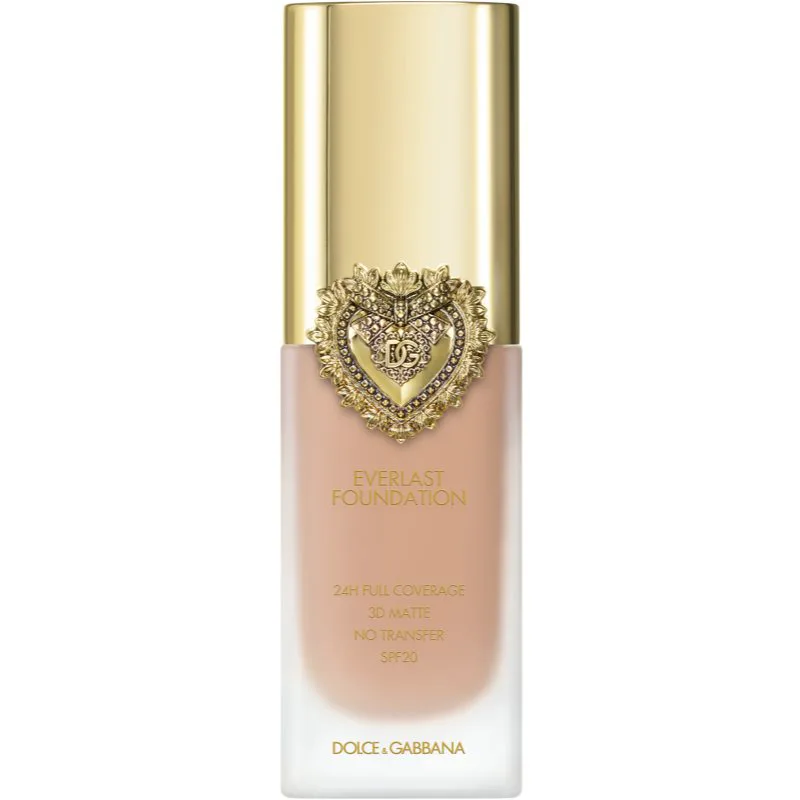 Dolce&Gabbana Flawless Everlast Foundation εντατικά καλυπτικό μακιγιάζ μακράς διαρκείας SPF 20 απόχρωση 13C LIGHT MEDIUM 27 ml
