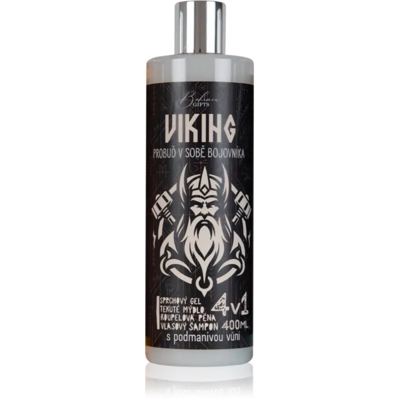 Bohemia Gifts & Cosmetics Viking τζελ πλυσίματος 4 σε 1 για άντρες 400 ml