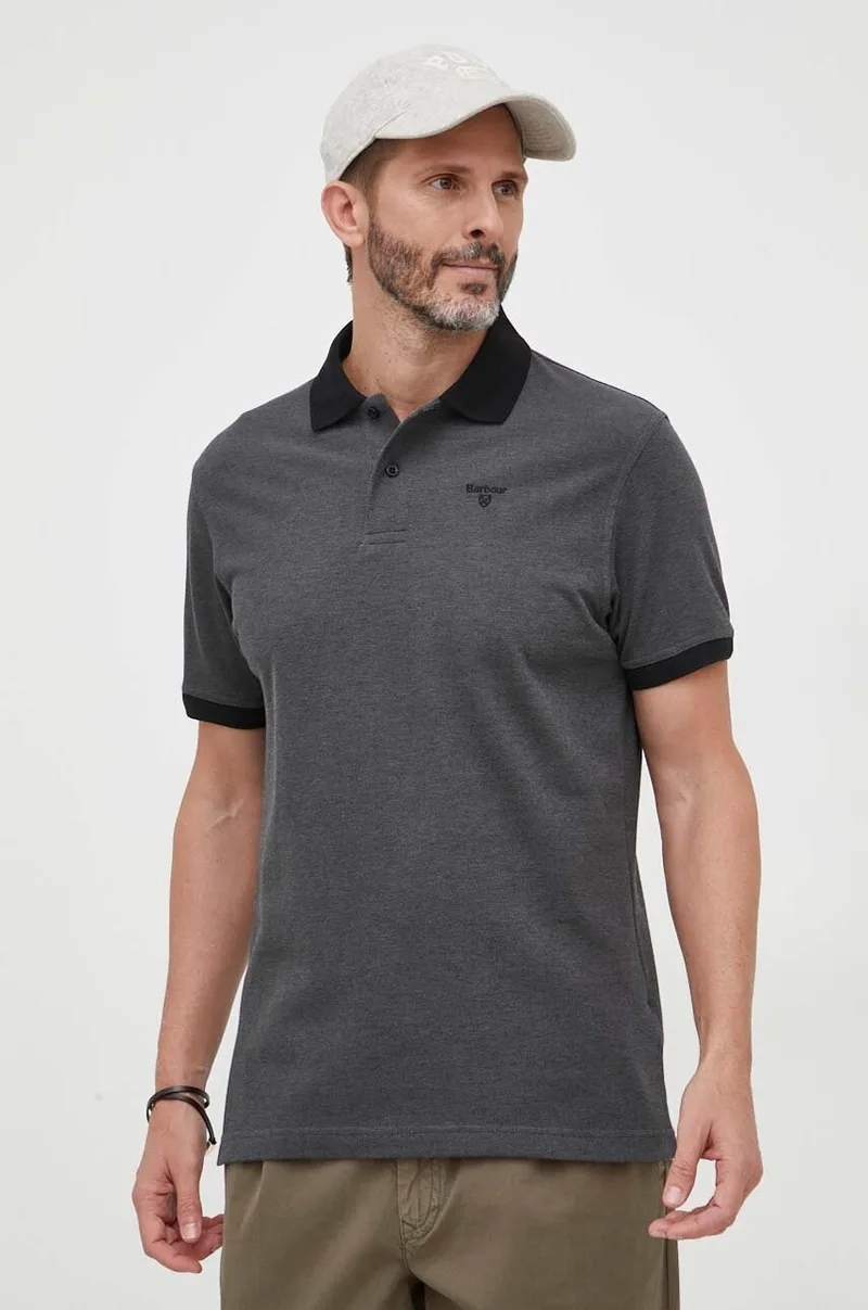 Barbour Βαμβακερό μπλουζάκι πόλο Barbour