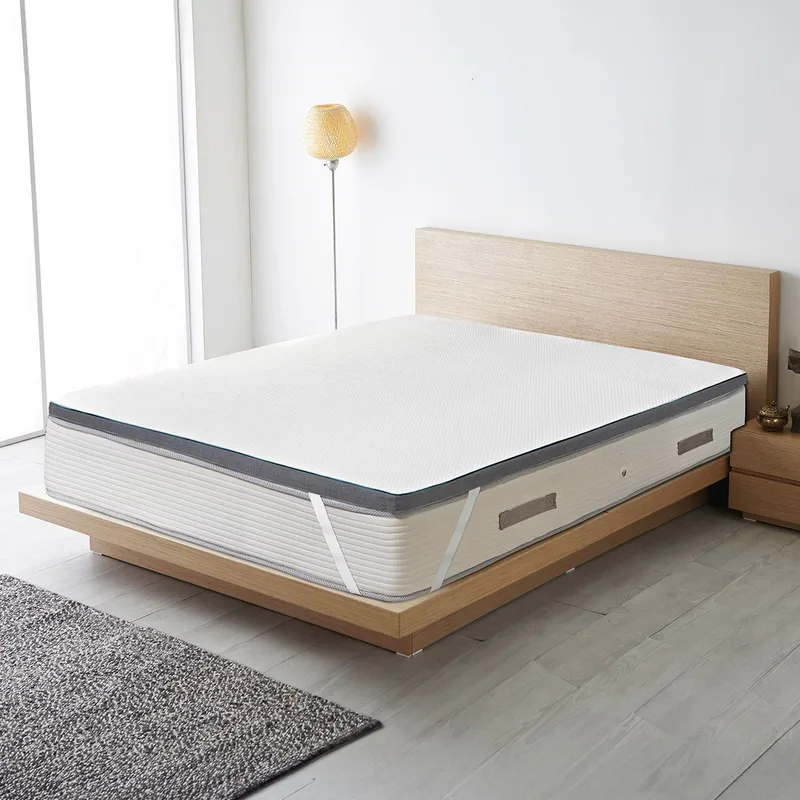 Beauty Home Ανώστρωμα Gel Memory Foam Relief Plus Art 4700 140x200 Λευκό