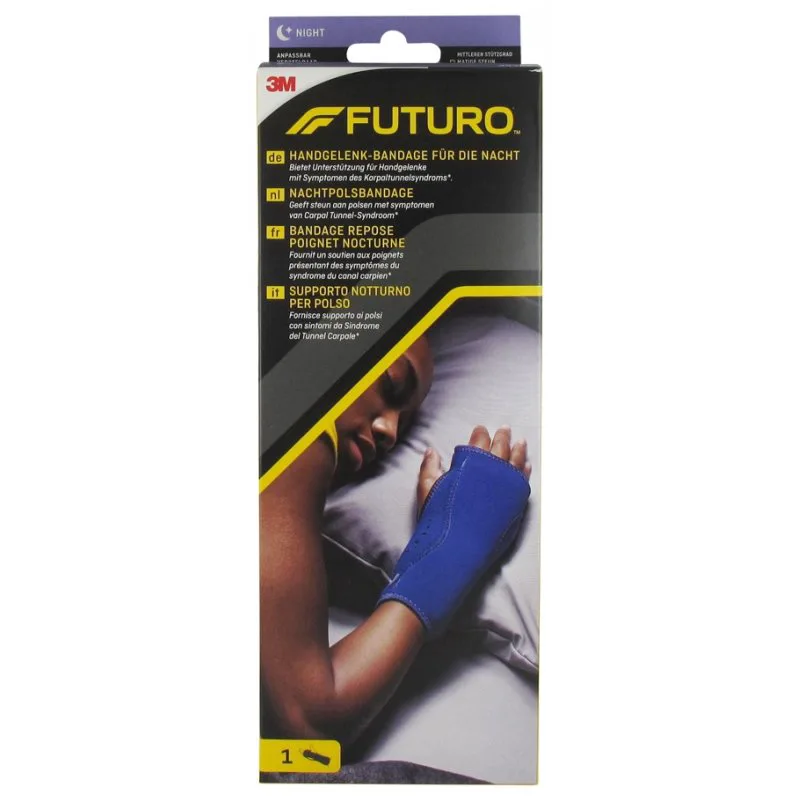 3M Futuro Night Περικάρπιος Νάρθηκας Νυχτός, Ρυθμιζόμενος One Size 1 Τεμάχιο