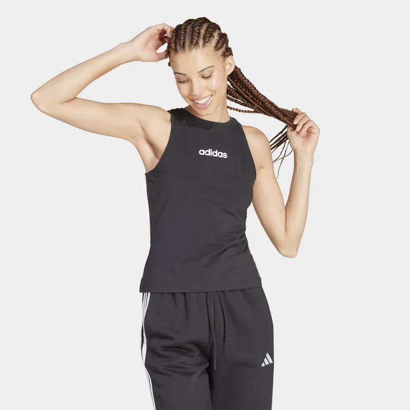 adidas sportswear Essentials Linear Slim Cotton Ta (9000216880_22872)