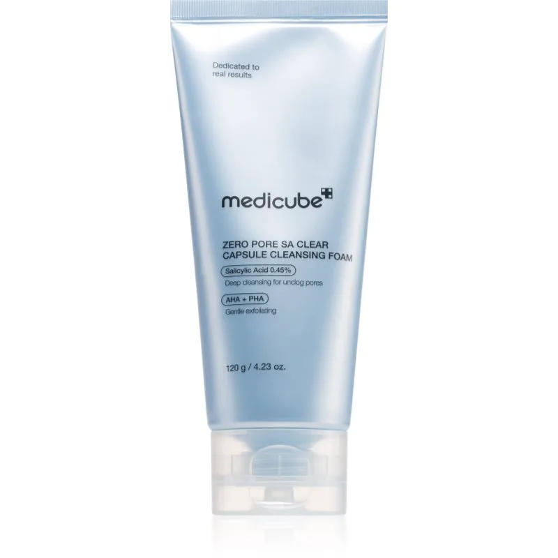 medicube Zero Pore Capsule Cleansing Foam αφρός για βαθύ καθαρισμό με απολεπιστική δράση 120 γρ
