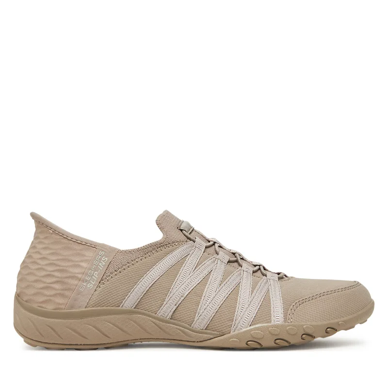 Αθλητικά Skechers Slip-Ins: Breathe Easy - Roll With Me 100593/TPE Μπεζ