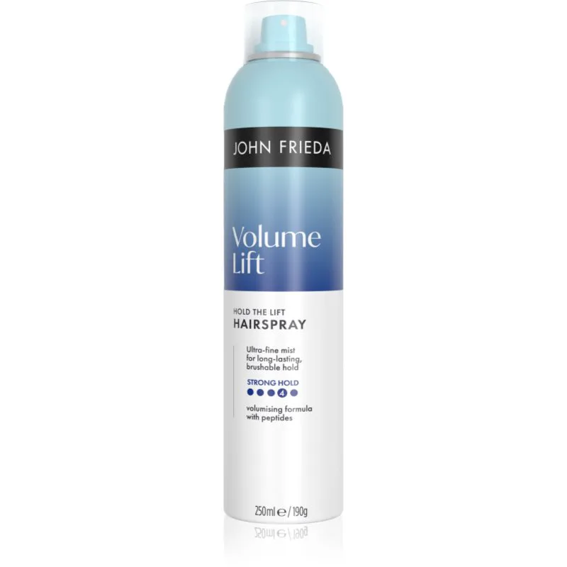 John Frieda Volume Lift Hold the Lift Hairspray λακ μαλλιών για φιξάρισμα και σχήμα 250 ml