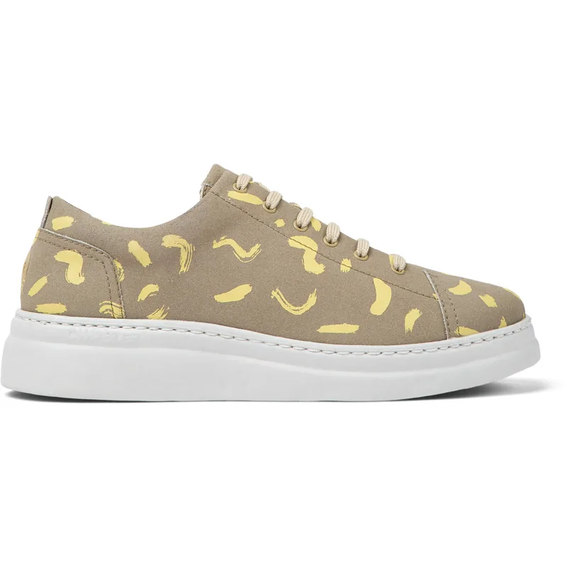 CAMPER Runner Up - Sneakers Για Γυναικεία - Μπεζ,Κίτρινο, Μέγεθος 40, Suede