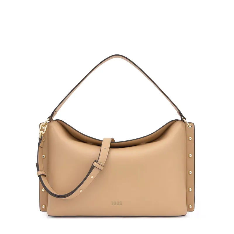 Shoulder Bags γυναικεία Tous Μπεζ 2002380101 City Tous Jewelry Studs 262