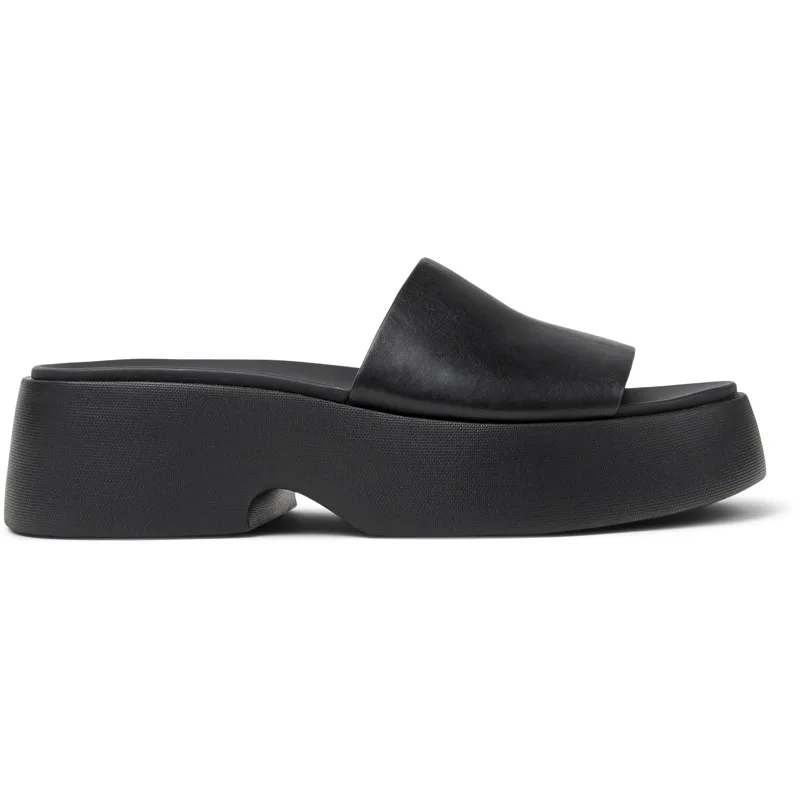 CAMPER Tasha - Πέδιλα Για Γυναικεία - Μαύρο, Μέγεθος 38, Smooth leather