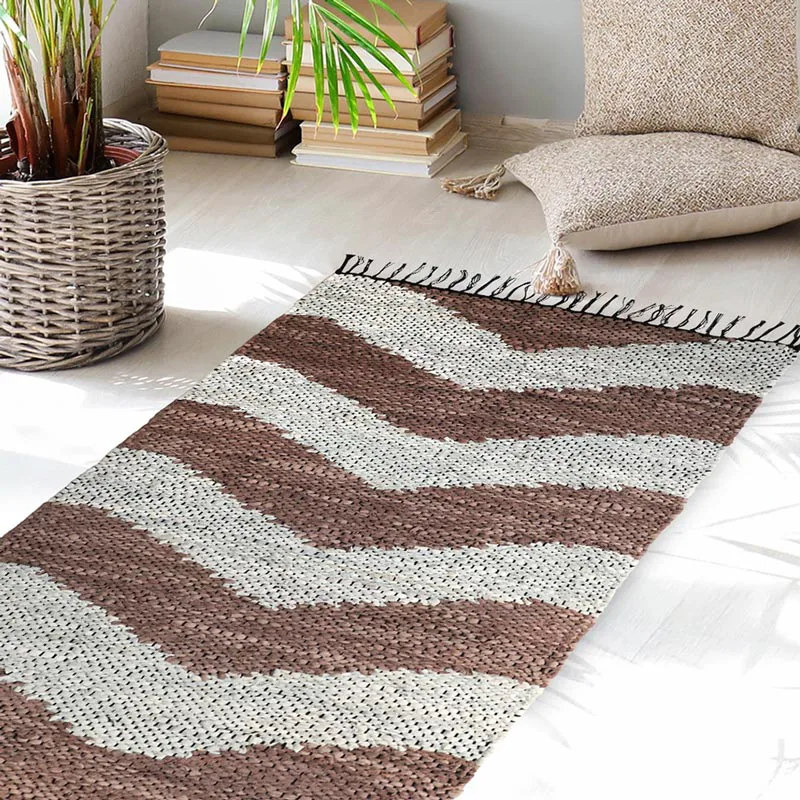 Χαλί Διάδρομος 70x140 Melinen Abelle Brown 70x140
