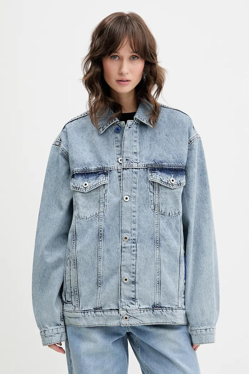 Karl Lagerfeld Jeans Μπουφάν γυναικείο ντένιμ