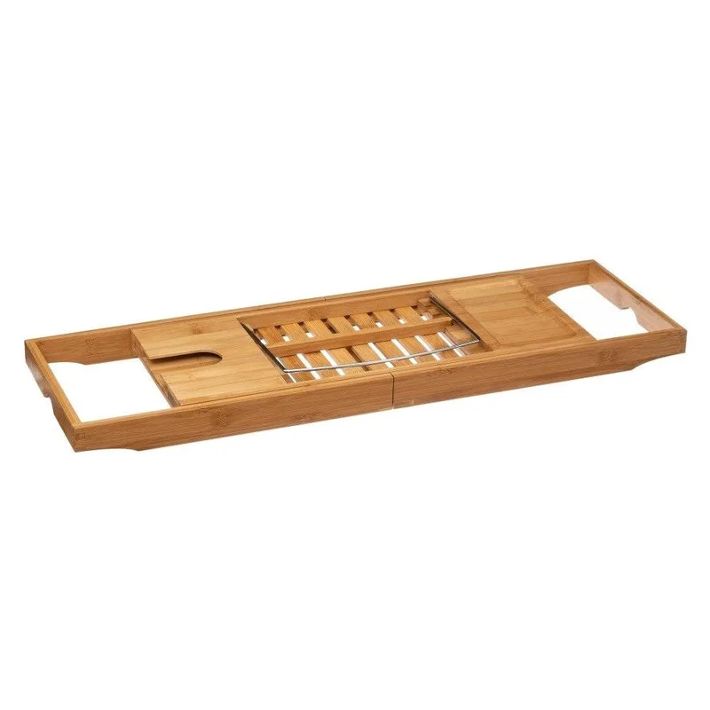 Ραφιέρα Μπάνιου Bamboo Natureo Επεκτεινόμενη 105x22x4cm 5Five