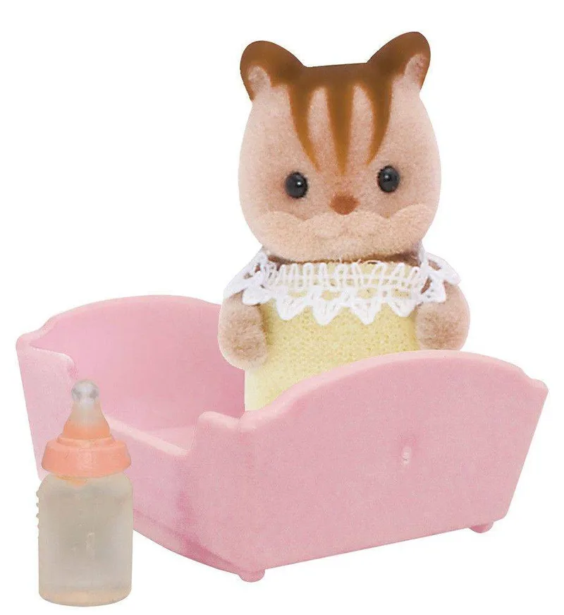 SYLVANIAN FAMILIES ΜΩΡΟ ΣΚΙΟΥΡΑΚΙ WALNUT SQUIRREL BABY (5065)