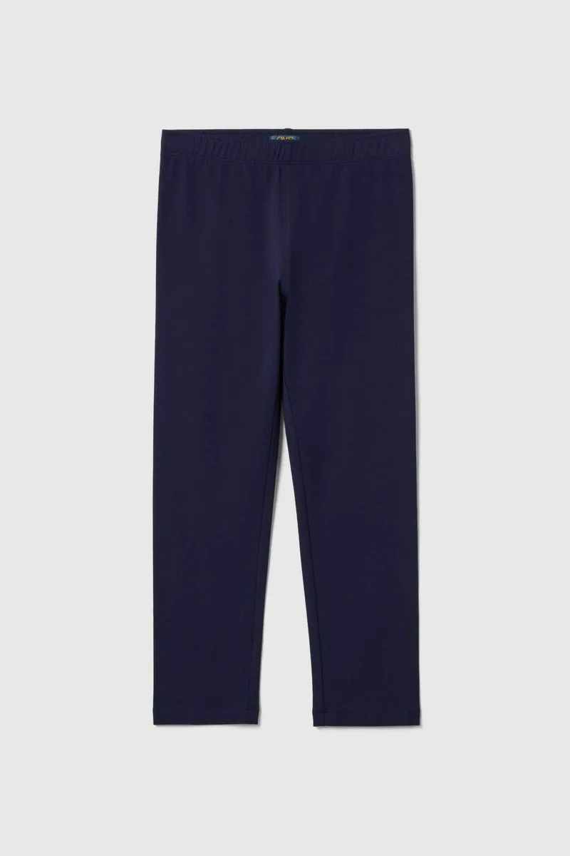 OVS παιδικό κολάν μονόχρωμο Slim Fit - 002680518 Μπλε Σκούρο