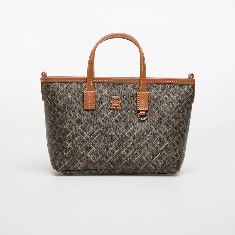 Tommy Hilfiger Monoplay Mini Tote Le Black/ Brown Universal