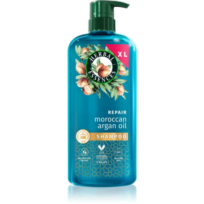 Herbal Essences Repair Moroccan Argan Oil σαμπουάν για ταλαιπωρημένα μαλλιά με έλαιο αργκάν 650 ml