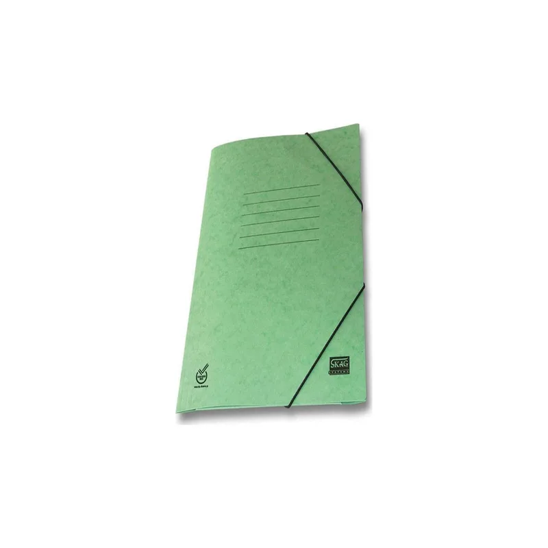 267731 Skag Ντοσιέ Λάστιχο 25x35cm (Α4) Λαχανί
