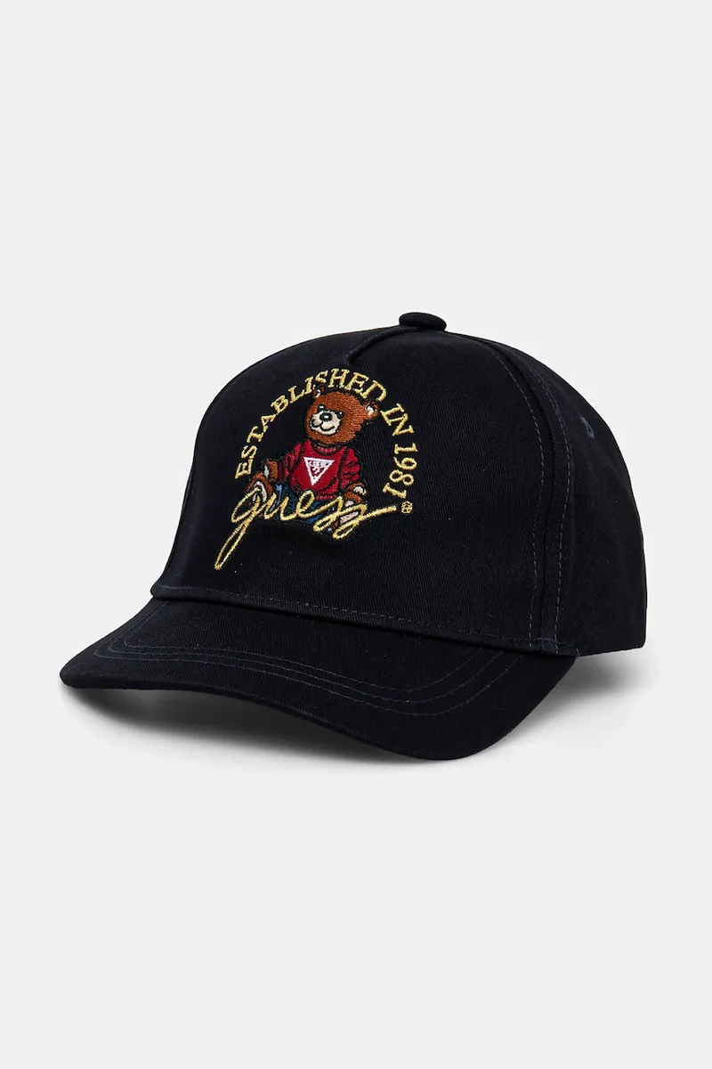 Παιδικό βαμβακερό καπέλο μπέιζμπολ Guess