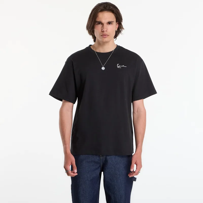 T-shirt Karl Kani Signature Oversized T-Shirt Black L