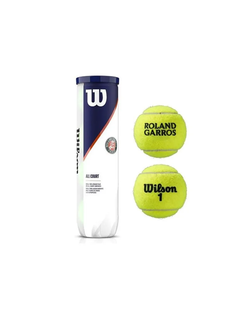 Wilson Roland Garros All Court WRT116400 Μπαλάκια Τένις για Τουρνουά 4τμχ